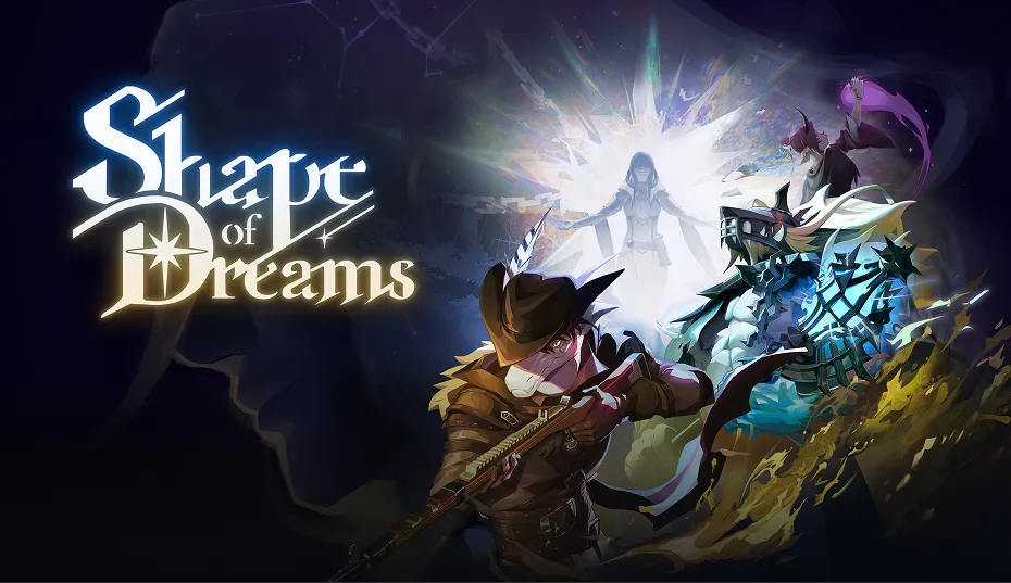 Official Shape of Dreams key art featuring Travelers