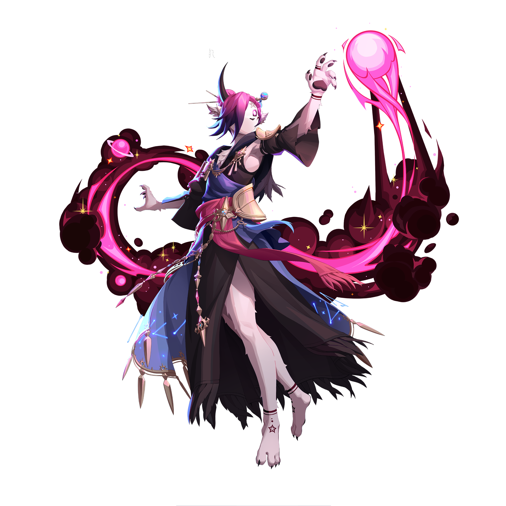 Official Yubar character art